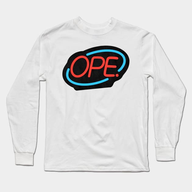 The Midwest Ope Long Sleeve T-Shirt by Jillian Kaye Art